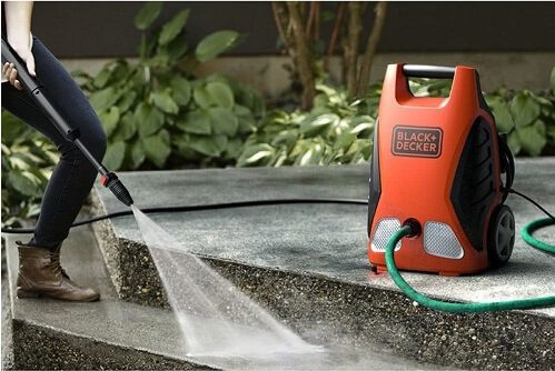 کار با کارواش 120بار بلک اند دکر مدل PW1500 SP