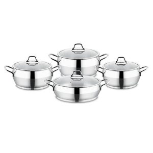 سرویس 8 پارچه استیل فورته