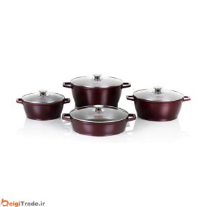 سرویس-قابلمه-8-پارچه-سیلور-P.T.F