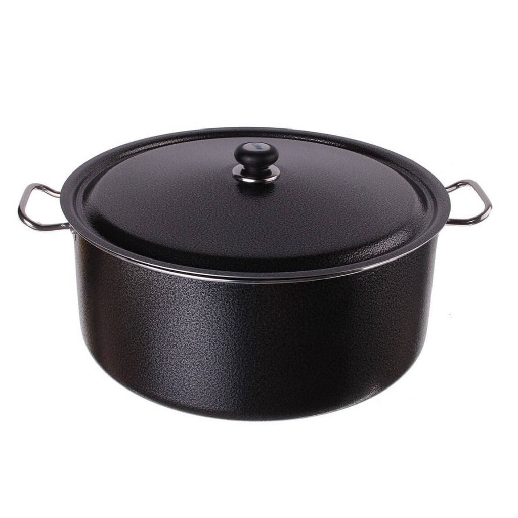 قابلمه تفلون درب معمولی کاج تفلون