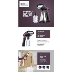 بخارگر بلک اند دکر مدل HST1500-B5