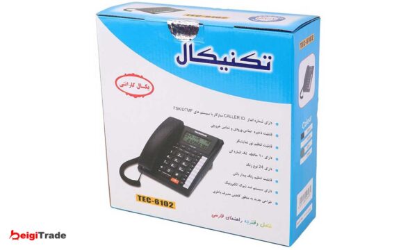 تلفن تکنیکال مدل TEC-6102