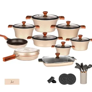 سرویس پخت و پز 28 پارچه کاندید مدل سزار