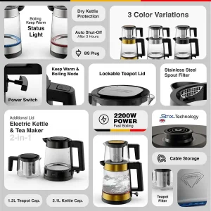 چای ساز فلر مدل TS600