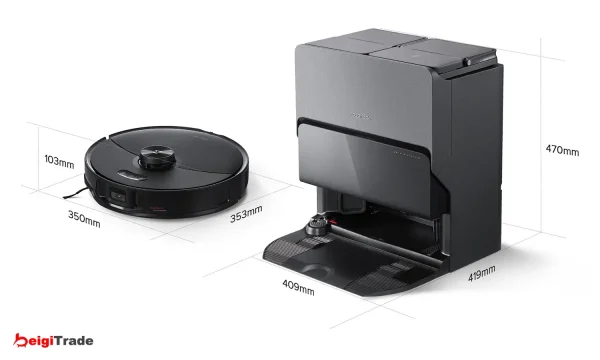 جارو رباتیک شیائومی مدل Roborock S8 MaxV Ultra