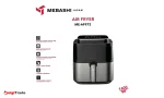سرخ کن بدون روغن مباشی مدل ME-AF972