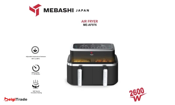 سرخ کن بدون روغن مباشی مدل ME-AF976