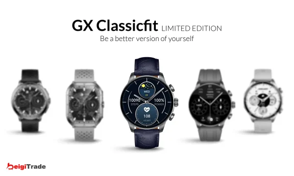 ساعت هوشمند گلوریمی مدل GX CLASSICFIT LTD