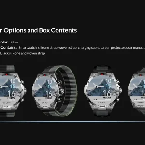 ساعت هوشمند گلوریمی مدل K2