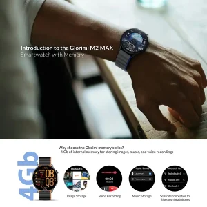 ساعت هوشمند گلوریمی مدل M2MAX