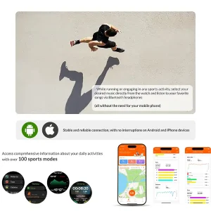 ساعت هوشمند گلوریمی مدل M2MAX