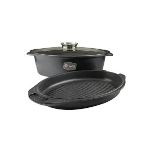 تابه مرغ پز ام جی اس گرانیت سایز 38 طرح ایتالیا