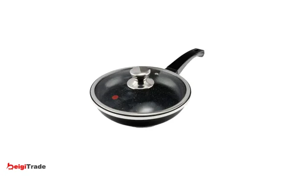 تابه تک دسته ام جی اس سایز 24 گرانیت طرح ایتالیا